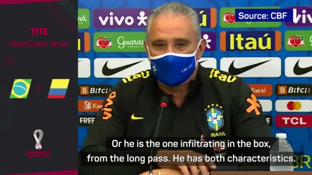 Tite praises "versatile" Jesus