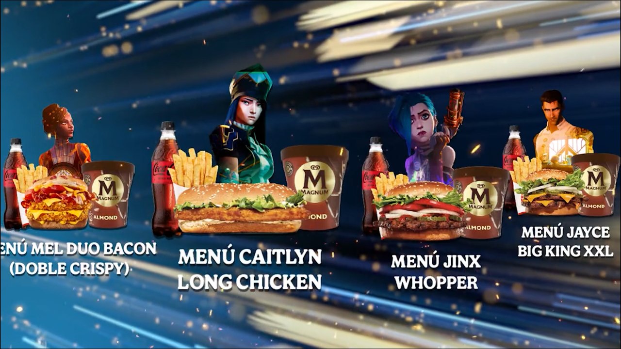 Arcane x Burger King, la nueva colaboración de Riot Games
