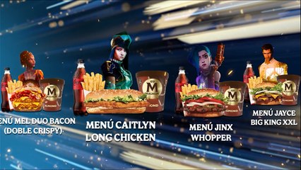 Arcane x Burger King, la nueva colaboración de Riot Games