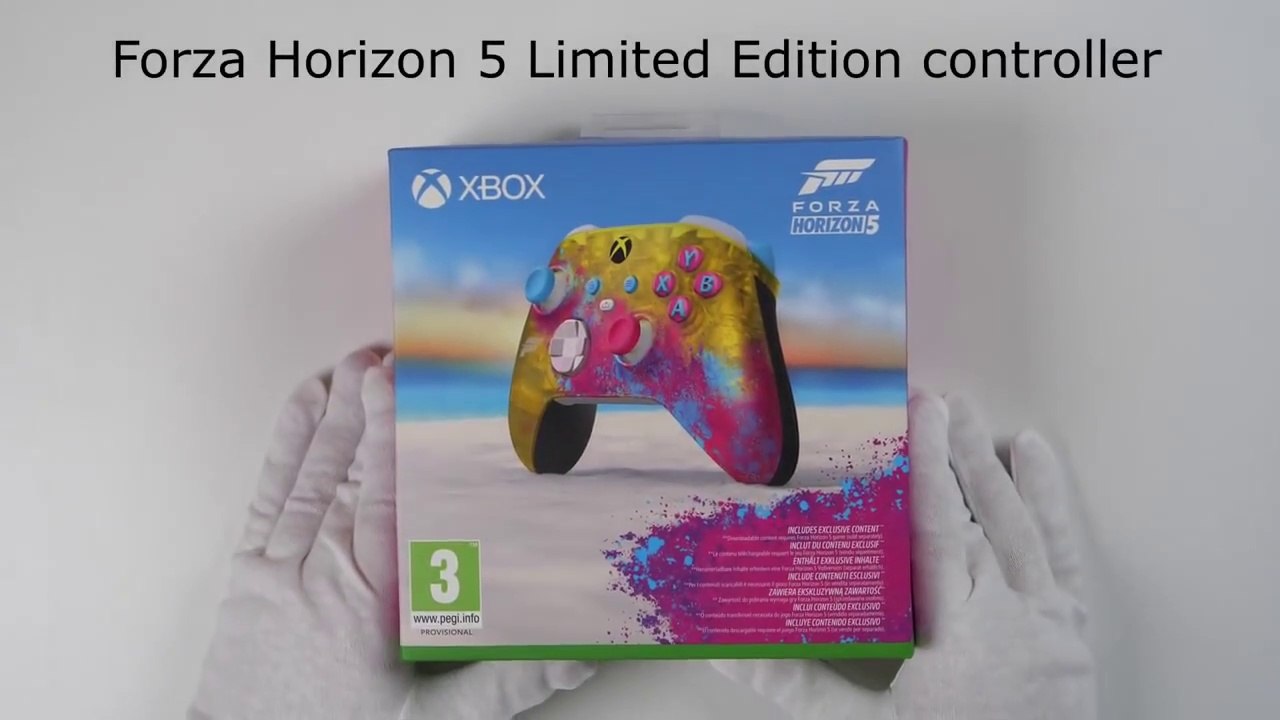 Forza Horizon 5 Press Kit Unboxing (Ultra Rare) + Xbox Series X Gameplay
