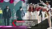 Momen Menhan Prabowo Sambut Kedatangan Menhan Malaysia di Bandung