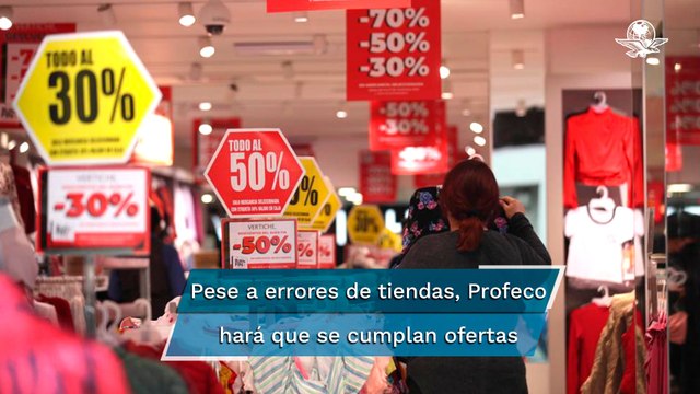 Profeco hará valer ofertas en El Buen Fin 2021