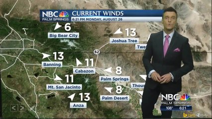 Mike's Monday Evening Forecast 8 26 2019