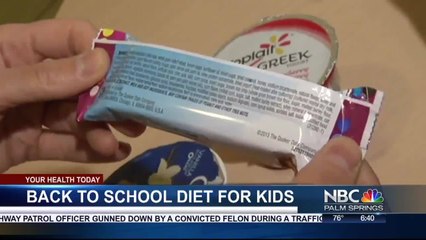 YOUR HEALTH TODAY: BACK-TO-SCHOOL LUNCHES