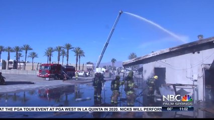 FIRE RIPS THROUGH OLD CASEY’S RESTAURANT AND LOUNGE IN PALM DESERT