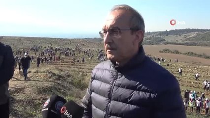 Kocaeli'de 40 bin fidan toprakla buluşturuldu