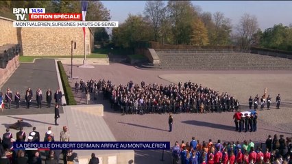 11-Novembre: La Marseillaise et le Chant des partisans entonnés au Mont-Valérien (Hauts-de-Seine)