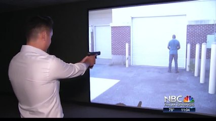LOCAL OFFICERS TRAIN FOR INTENSE SITUATIONS WITH VIRTUAL REALITY