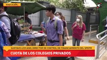 Cuota de los colegios privados