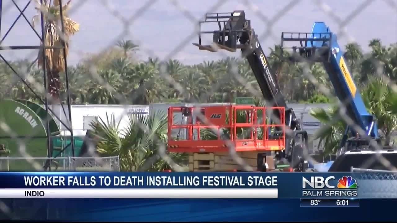 Coachella worker dies