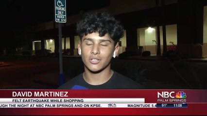 Local Reaction to 7.1 Magnitude Shake