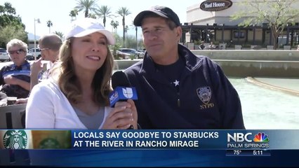 Locals Say Their Goodbyes to Starbucks