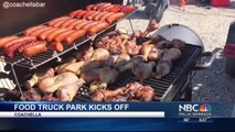 Food truck park kicks off