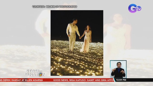 Ellen Adarna at Derek Ramsay, kasal na | SONA