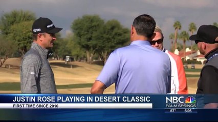 Current World Number One Justin Rose Goes 1-on-1 With Sports Director Amy Zimmer