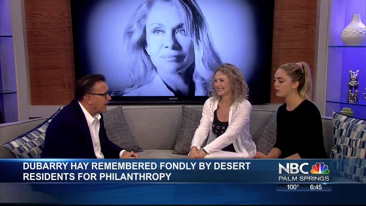 Denise DuBarry Hay Celebration of Life interview with Gino LaMont