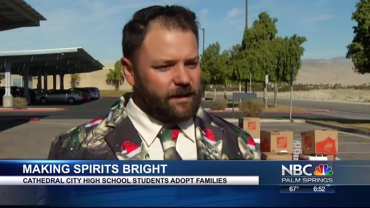 Students Adopt Families for the Holidays