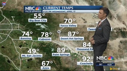 Mike's Wednesday Evening Forecast 4 17 2019