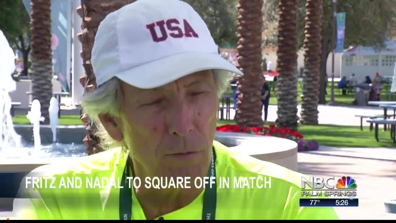 Taylor Fritz Squares Off With Rafael Nadal