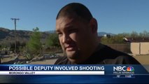 HOMICIDE SUSPECT ARRESTED AFTER OFFICER INVOLVED SHOOTING IN MORONGO VALLEY
