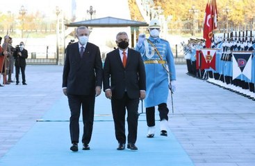 Macaristan Başbakanı, Türkiye'ye ait tarihi eserleri Erdoğan'a iade etti