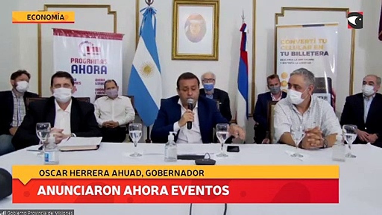 Anunciaron Ahora Eventos