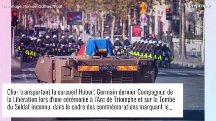 Emmanuel Macron en larmes : vive émotion lors de l'inhumation d'Hubert Germain