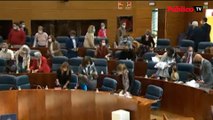 PSOE, Más Madrid, Podemos y VOX abandonan el pleno de la Asamblea de Madrid