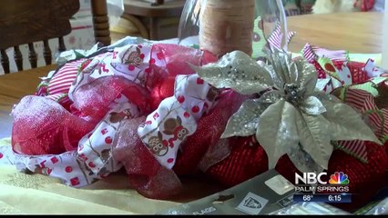 Veteran shares how making wreaths is helping his health