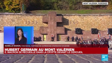 Hubert Germain au Mont-Valérien : un mémorial inauguré en juin 1960 par Charles de Gaulle