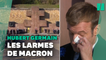Au Mont Valérien, les larmes d'Emmanuel Macron à l’inhumation d’Hubert Germain