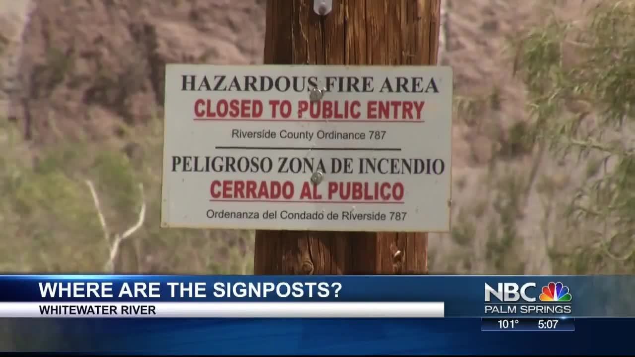 Lack of Warning Signs In Whitewater Brings Concern To Visitors
