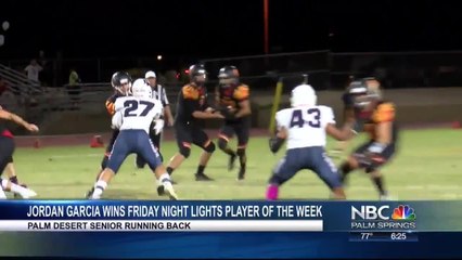 Jordan Garcia Wins Player of the Week