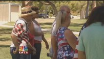 President Trump Supporters Gather For 4th of July
