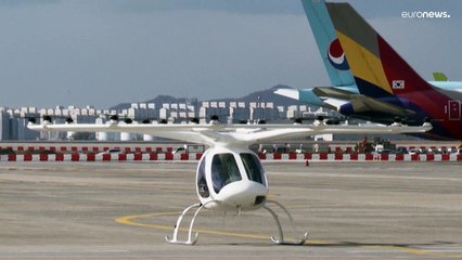 Güney Kore hava taksilerin kontrolünde kullanılacak sistemini tanıttı