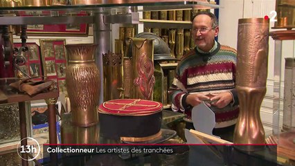 Collections : des obus transformés en objets d'art