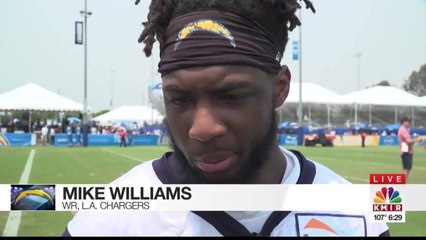 Chargers WR Mike Williams Ready for Preseason Debut