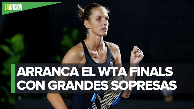 Pliskova remonta a Muguruza en primer juego a tres sets en las WTA Finals