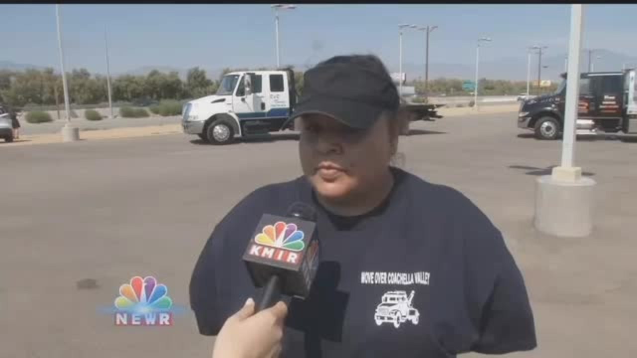 Tow Truck Drivers Say "Move Over, Coachella Valley"