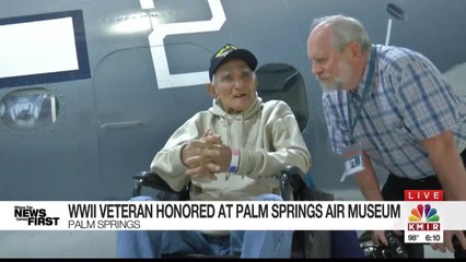 WWII Veteran Honored At Palm Springs Air Museum