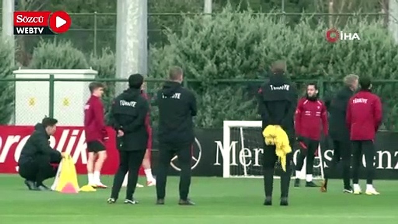 A Milli Futbol Takımı, Cebelitarık maçı hazırlıklarını devam ettirdi