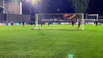 ITALIA - ALLENAMENTO ACQUA ACETOSA - 11 NOVEMBRE 2021