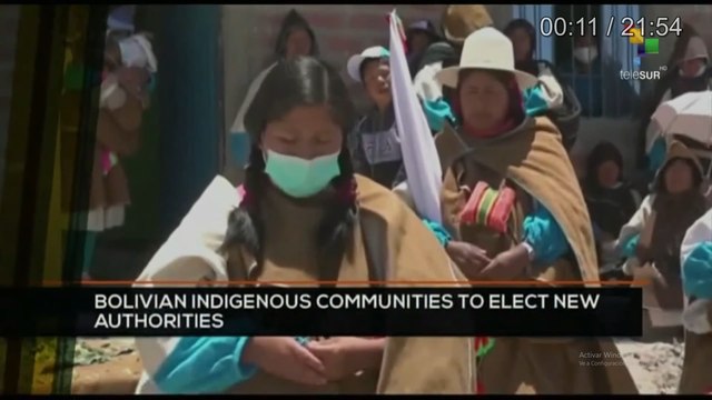 FTS 12:30 11-11: Bolivian indigenous communities to elect new authorities