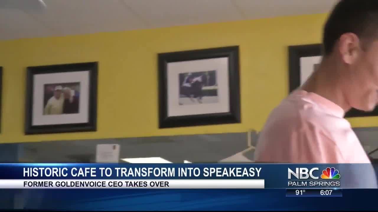 Historic Cafe Transforms into Speakeasy