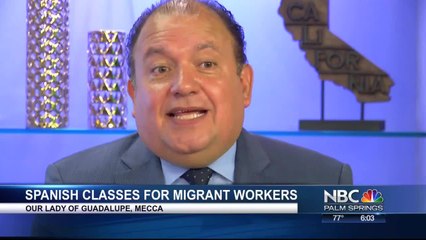 Spanish classes for migrant workers in the East Valley