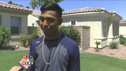 Jeremiah Estrada selected by Cubs in 6th round of 2017 MLB Draft