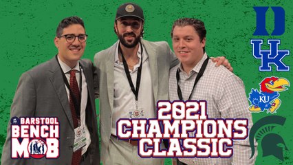 College Basketball is HERE! 2021 Champions Classic Vlog From Madison Square Garden