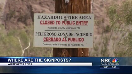 Lack of Warning Signs In Whitewater Brings Concern To Visitors