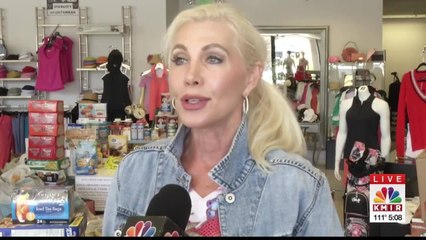 FASHION HOUSE TURNS INTO WAREHOUSE AS DONATIONS FOR CRANSTON FIRE VICTIMS ROLL IN