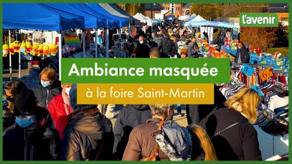 Ambiance masquée à la Foire Saint-Martin